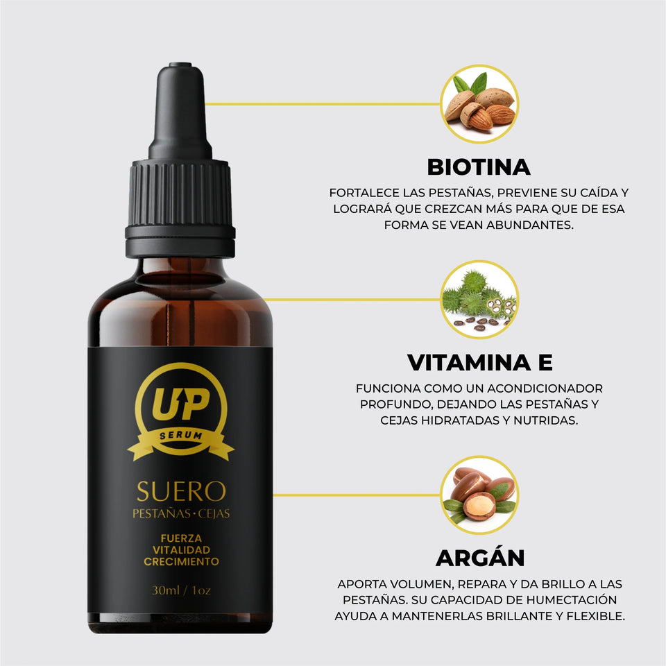 SERUM PARA PESTAÑAS Y CEJAS PRO!